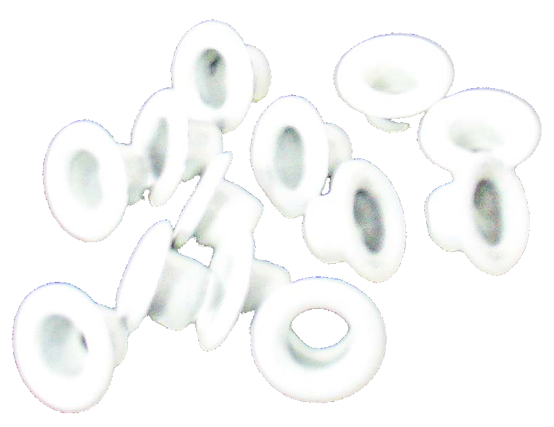 EYELET WHITE - 250/PKG (711260EJKW)