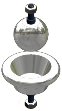 SET POUR CHEVILLES - PETIT - 2 MOULES (BAT960)