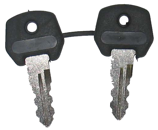 SET OF REPLACEMENT KEYS FOR VSV615 LOCK (VSV615K)