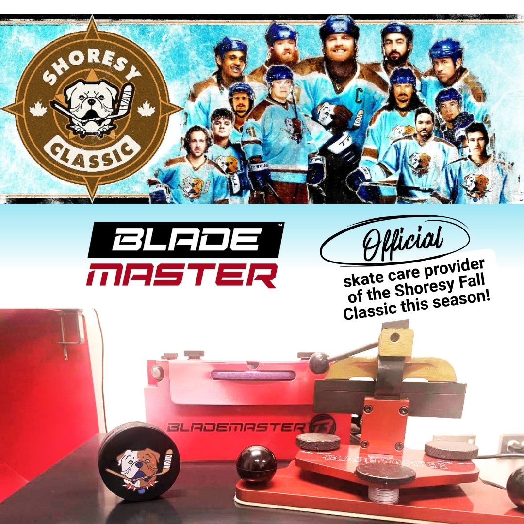 Blademaster is the Official Skate Care Provider of the Shoresy Fall Classic!