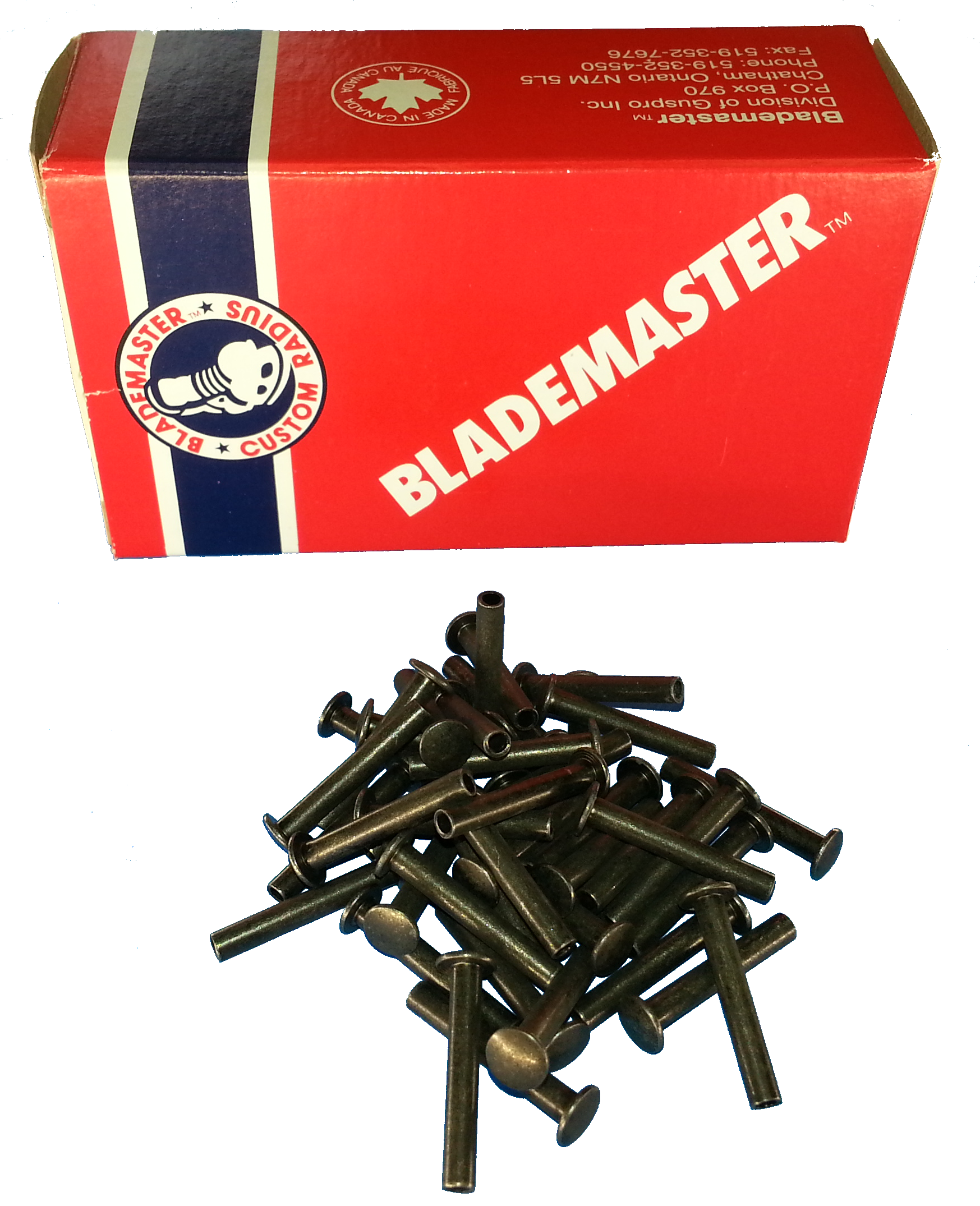 STEEL RIVET - 9/16 - 250/PKG (711916SR) – Blademaster