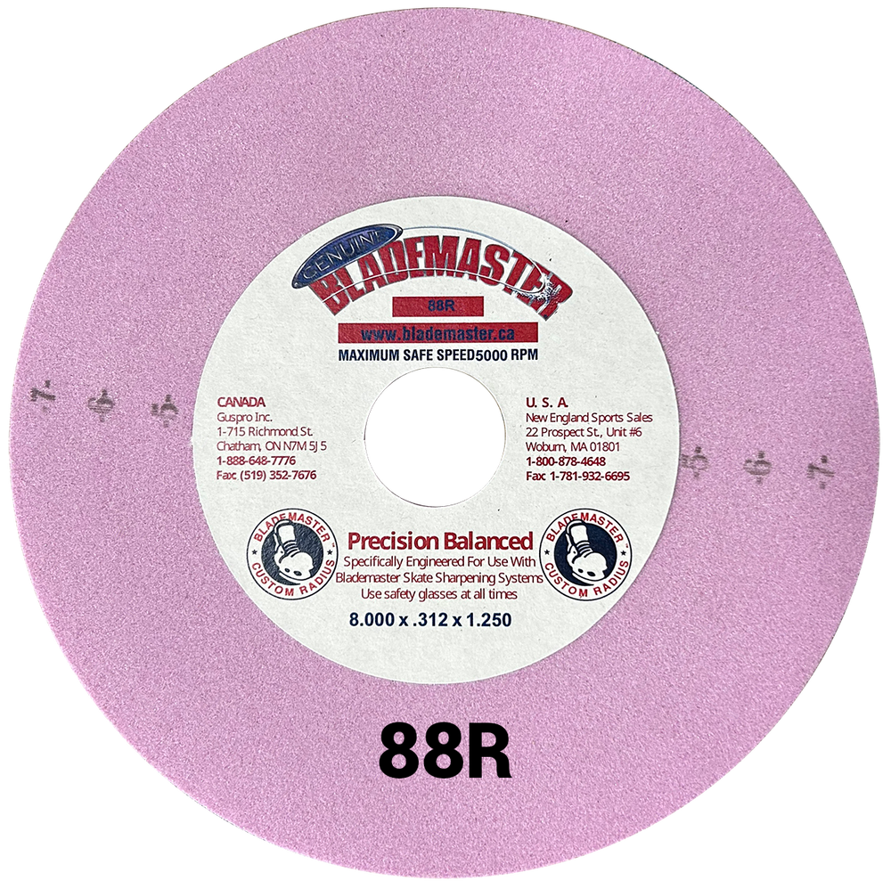8" SKATE SHARPENING grinding wheel pink