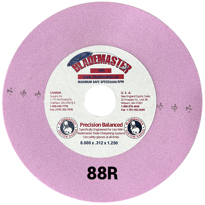 8" SKATE SHARPENING grinding wheel pink