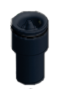 POINTED POCKET - SNAP DOME (BAT574)