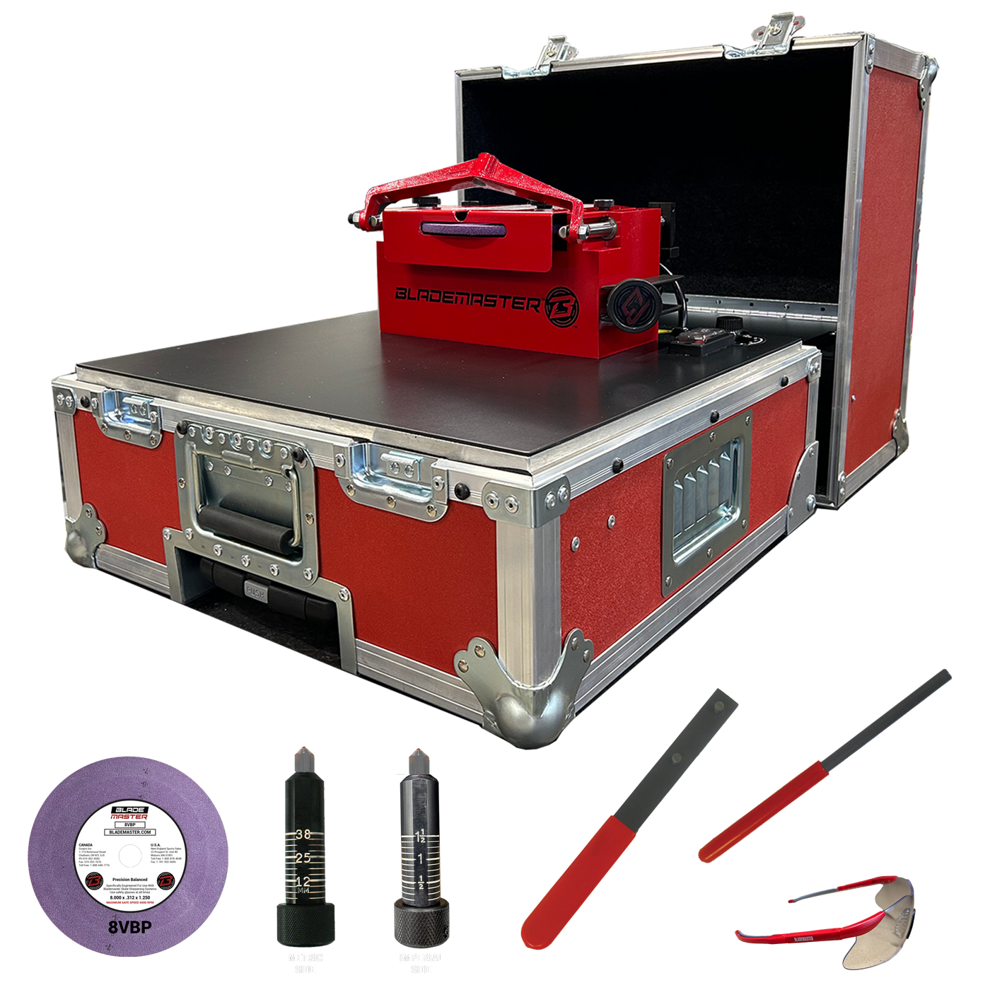 Blademaster Pro 6 Travel Bundle Skate sharpener