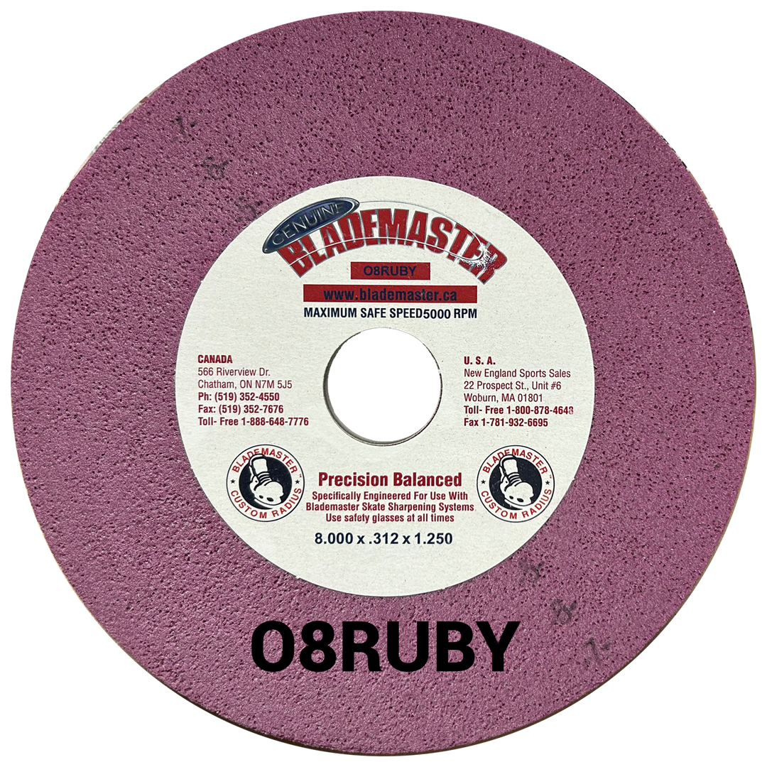 O8RUBY ruby skate sharpening grinding wheel