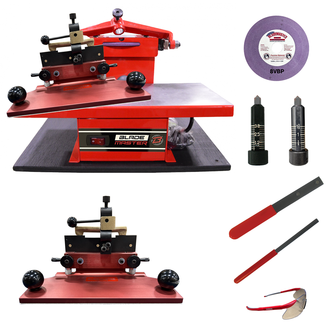 SPB850 Skate Sharpener Bundle with SH2000 Skate Holder