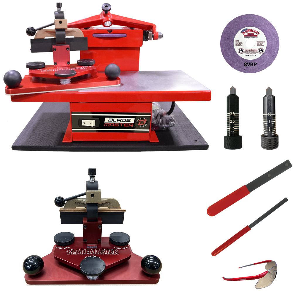 BENCH SKATE SHARPENER BUNDLE WITH SH6000 SKATE HOLDER (SPB950G