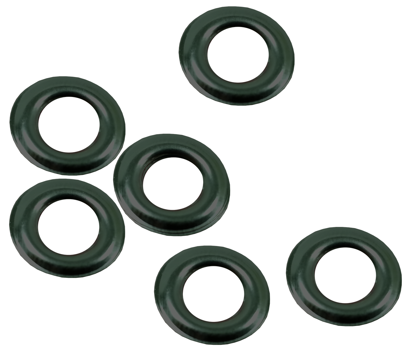 TSE2EWB - TSE2 BRASS EYELET WASHER BLACK COATED - 200/PKG (TSE2EWB)