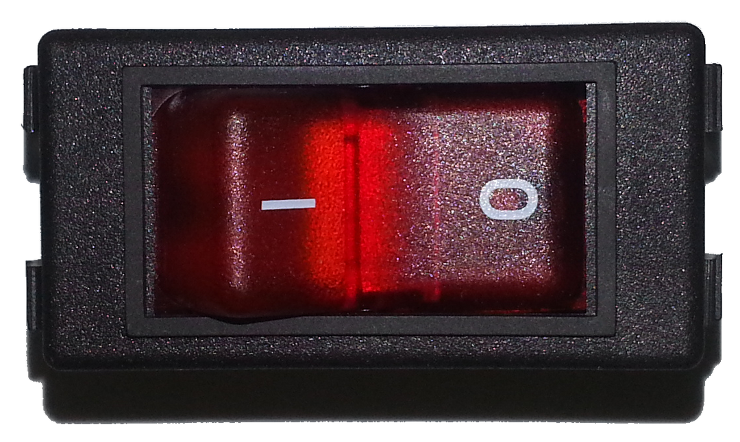 Toggle Switch 10 Amp Lighted Red TSM2012