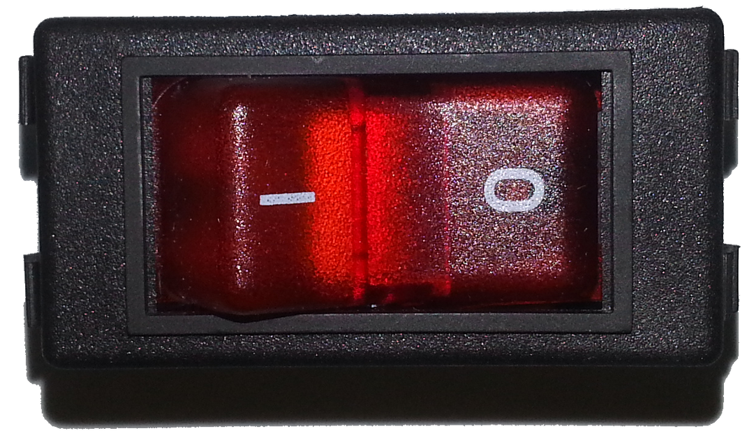 Toggle Switch 7 Amp Lighted Red TSM2013